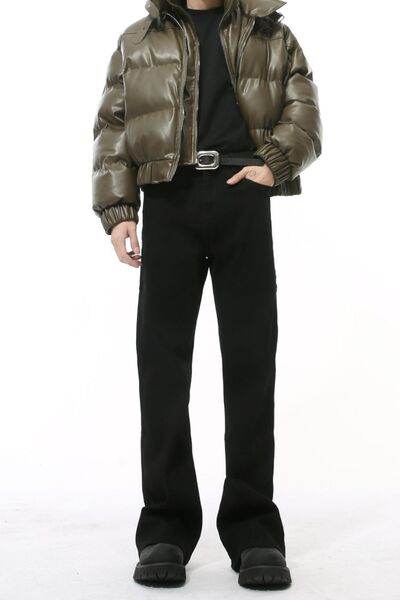 High Waist Jeans with Pockets - Hovatok