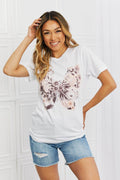 mineB You Give Me Butterflies Graphic T-Shirt - Hovatok