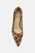 Beast Fashion Faux Suede Leopard Point Toe Pumps - Hovatok