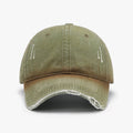 Distressed Washed Adjustable Baseball Cap - Hovatok