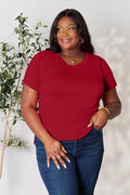 Basic Bae Full Size Round Neck Short Sleeve T-Shirt - Hovatok