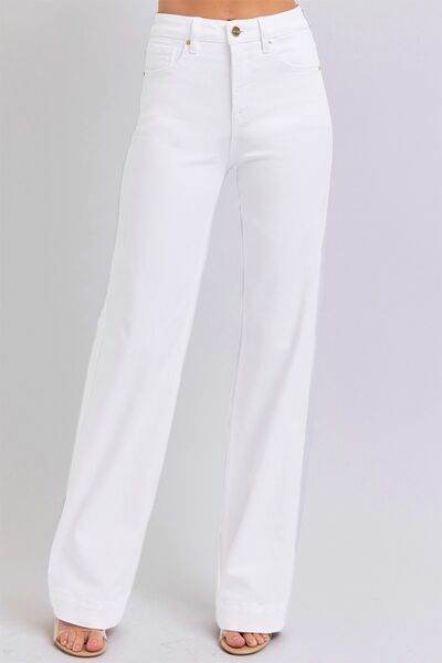 RISEN Full Size High Waist Straight Jeans - Hovatok