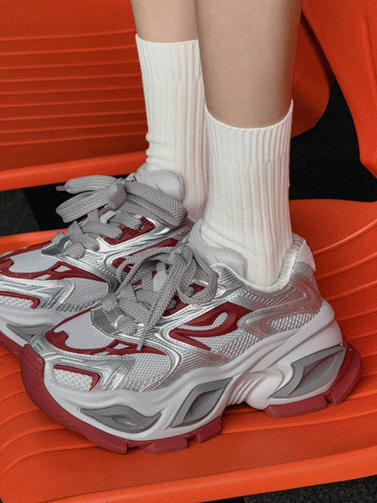 Contrast Chunky Platform Athletic - Hovatok