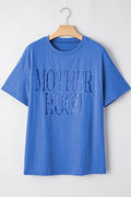 MOTHERHOOD Letter Graphic T-Shirt - Hovatok