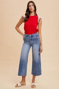 Annie Wear High Rise Wide Leg Jeans - Hovatok
