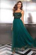 Lace-Up Backless Mesh Dress - Hovatok