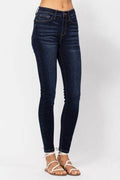 Judy Blue Full Size High Waist Handsand Skinny Jeans - Hovatok