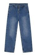 Mid Rise Baggy Jeans with Pockets - Hovatok
