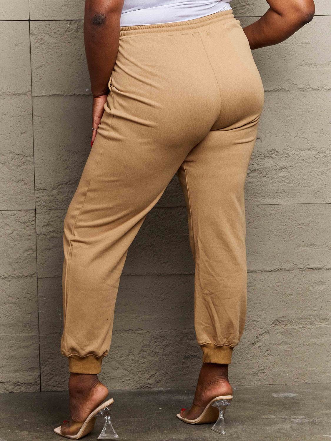 Simply Love Full Size Drawstring Sweatpants - Hovatok