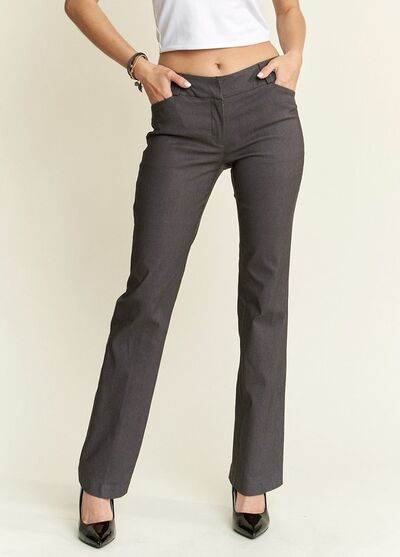 ADORA Regular Rise Slim Bootcut Pants - Hovatok