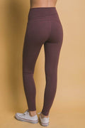 Love Tree High Waist Leggings with Side Pockets - Hovatok