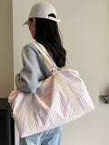 Texture Oxford Cloth Travel Bag - Hovatok