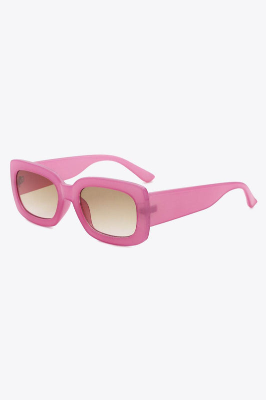 Polycarbonate Frame Rectangle Sunglasses - Hovatok