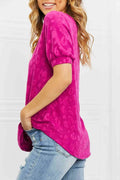BOMBOM Carnival Vibes Animal Textured Top - Hovatok