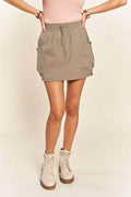 ADORA Drawstring Skort with Pockets - Hovatok