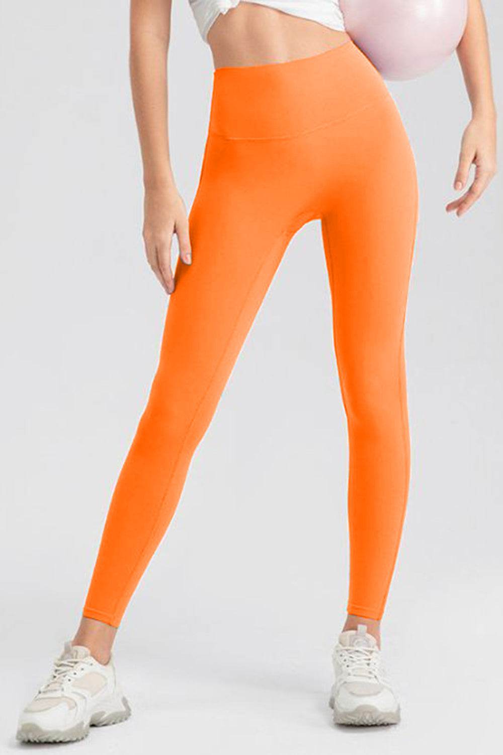 High Waist Skinny Active Pants - Hovatok