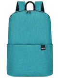 Solid Color Nylon Backpack Bag - Hovatok