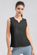 Notched Wide Strap Active Tank - Hovatok