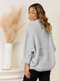 Angel Wings Open Front Cardigan with Pockets - Hovatok