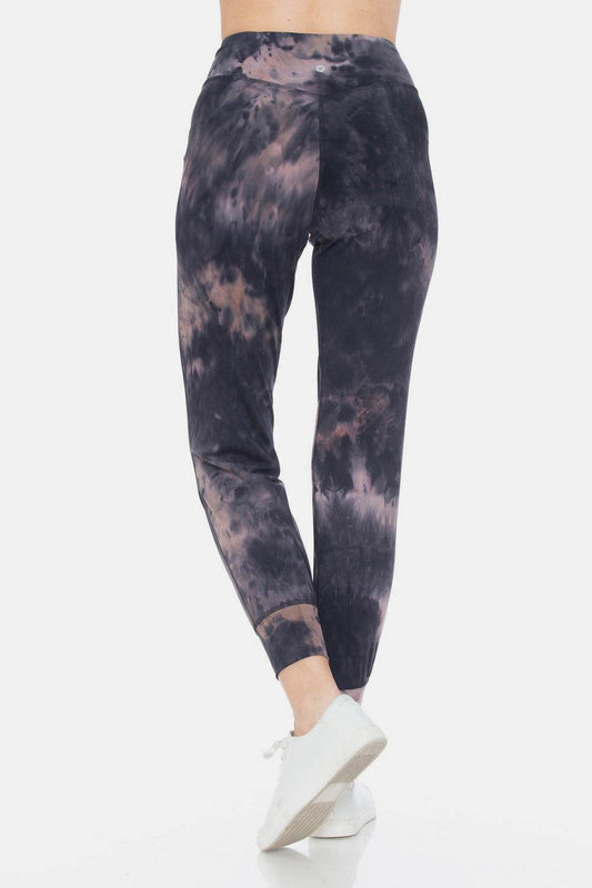 Leggings Depot Tie-Dye High Waist Cropped Leggings - Hovatok