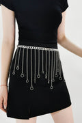 Fringe Chain Alloy Belt - Hovatok