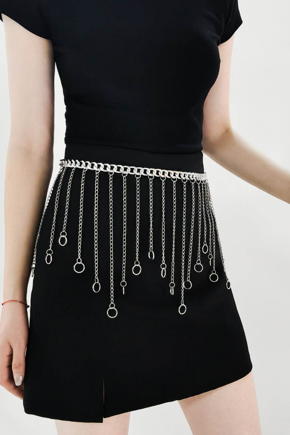 Fringe Chain Alloy Belt - Hovatok