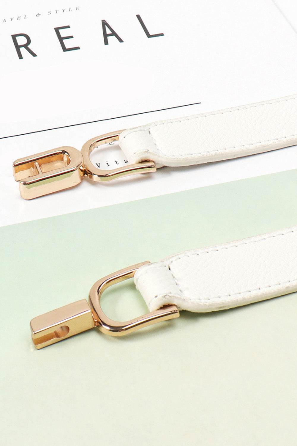 Alloy Buckle Elastic Belt - Hovatok