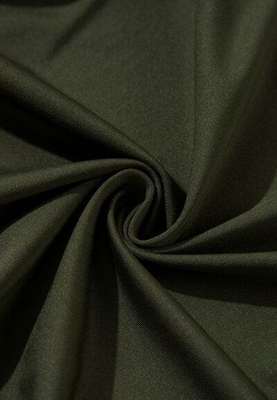 Ruched Surplice Long Sleeve Bodysuit - Hovatok