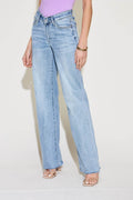 Judy Blue Full Size V Front Waistband Straight Jeans - Hovatok