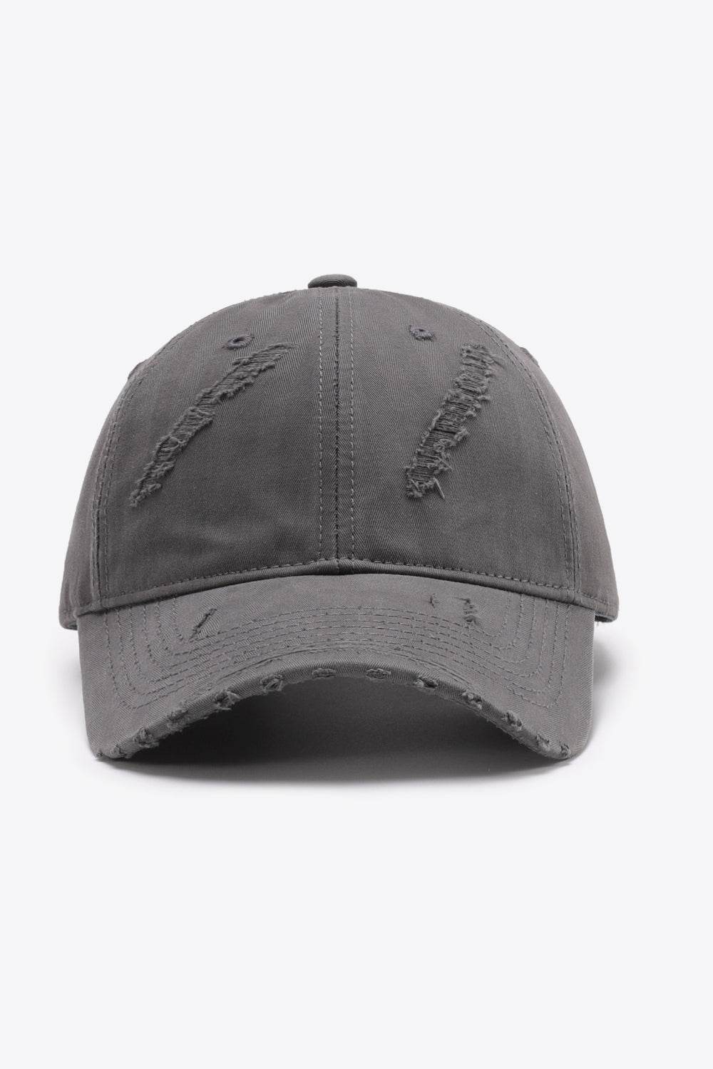 Distressed Adjustable Baseball Cap - Hovatok