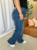 RFM Full Size High Rise Tummy Control Wide Leg Jeans - Hovatok