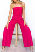Tube Top and Wide Leg Pants Set - Hovatok