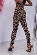 Leopard High Waist Leggings - Hovatok
