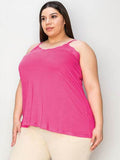 Basic Bae Full Size Lace Trim V-Neck Cami - Hovatok