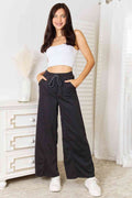 Basic Bae Wide Leg Pocketed Pants - Hovatok