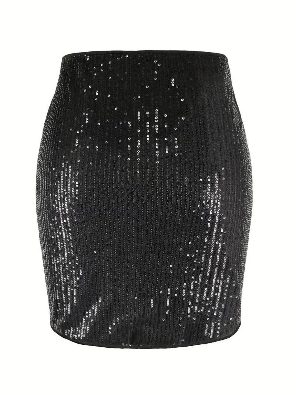 Sequin Mini Skirt - Hovatok