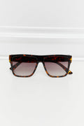Tortoiseshell Square Full Rim Sunglasses - Hovatok