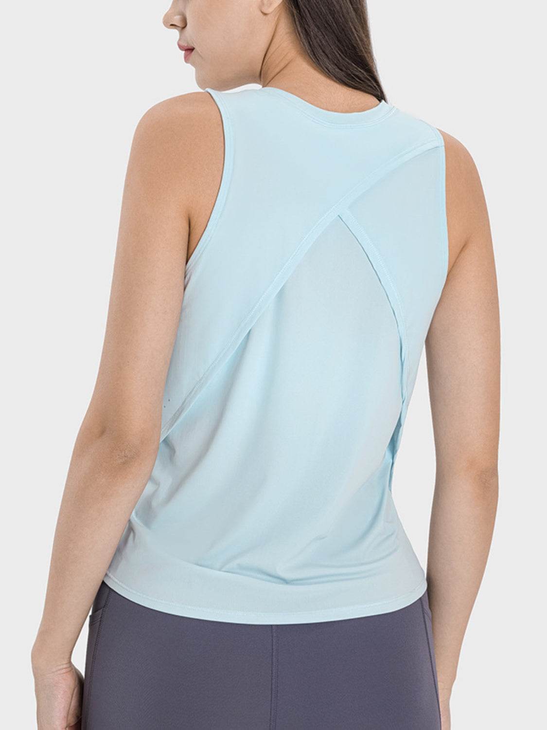 Millennia Round Neck Active Tank - Hovatok