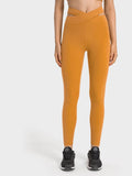 Millennia Crisscross Cutout Sports Leggings - Hovatok