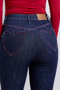 Judy Blue Full Size Heart Shaped Back Pockets Skinny Jeans - Hovatok