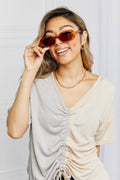 Oval Full Rim Sunglasses - Hovatok