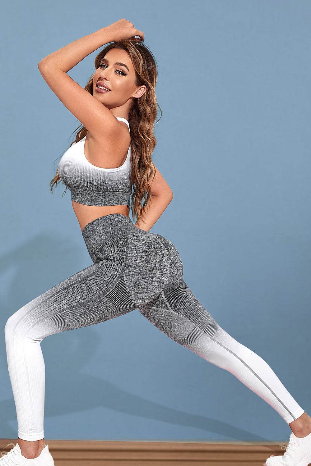 Gradient Sports Tank and Leggings Set - Hovatok