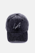 Zenana Washed Embroidered City Baseball Cap - Hovatok