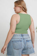 Basic Bae Full Size Round Neck Slim Tank - Hovatok
