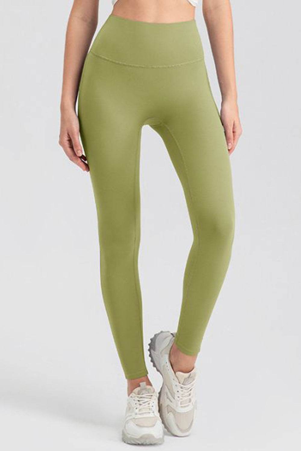 High Waist Skinny Active Pants - Hovatok