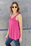 Basic Bae Full Size Lace Detail V-Neck Cutout Cami - Hovatok
