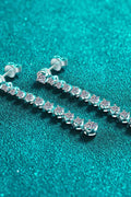 Adored 1.18 Carat Moissanite Long Earrings - Hovatok