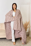 Cuddley Leopard Decorative Throw Blanket - Hovatok