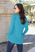 Basic Bae Full Size Round Neck Long Sleeve T-Shirt - Hovatok