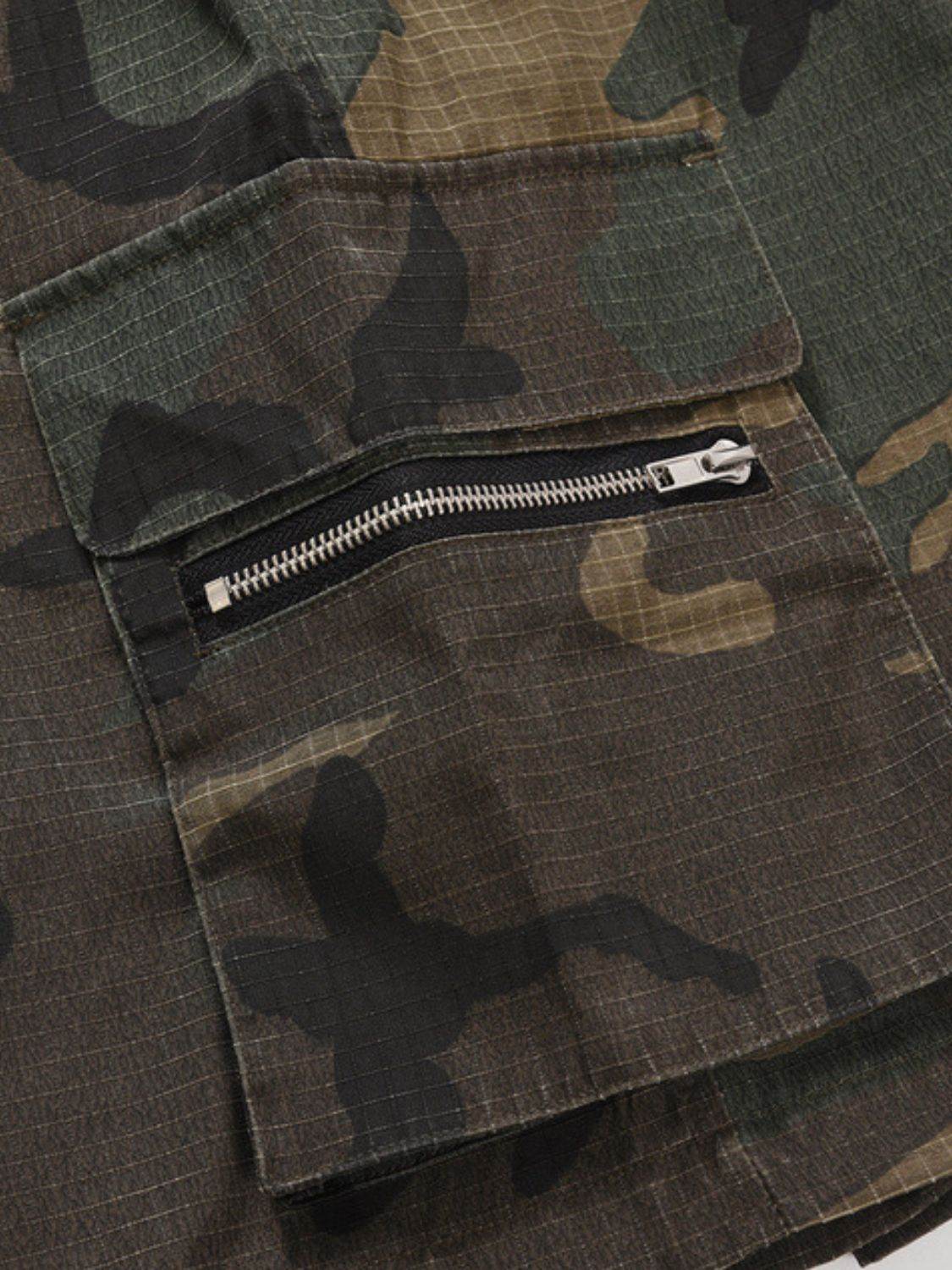 Men's Drawstring Camouflage Shorts - Hovatok